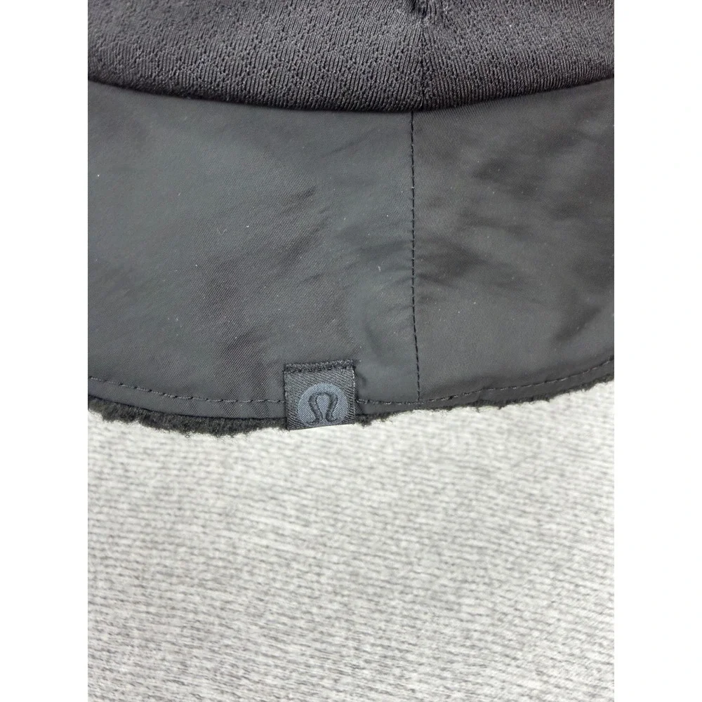 Lululemon Textured Fleece Bucket Hat Hat Black Buckle S/M